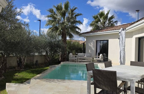 Roujan House | Villa with heated pool, 8 per, 4 bdrms