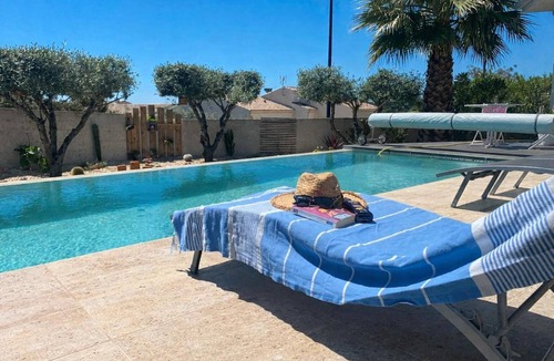 Roujan House | Villa with heated pool, 8 per, 4 bdrms
