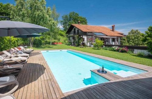 Cerovlje House | Villa with heated pool and air conditioning