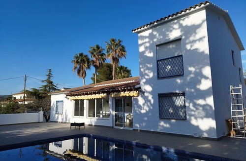 El Roc de Sant Gaieta House | Villa with huge private pool 5 m x 11 m, 800 yards from beach with Wifi