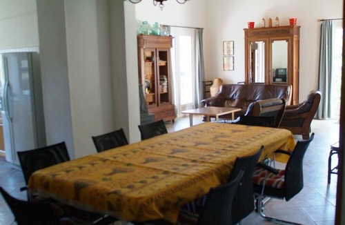 Chambonas Villa | Villa with pool and stunning views, 14 people, pets welcome
