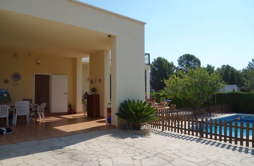Les Tres Cales Villa | Villa with private protected pool, 200 m from the beach, air conditioning