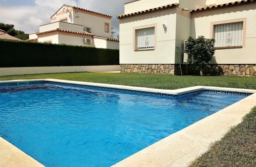 Les Tres Cales Villa | Villa with private pool for 8 people, air conditioning
