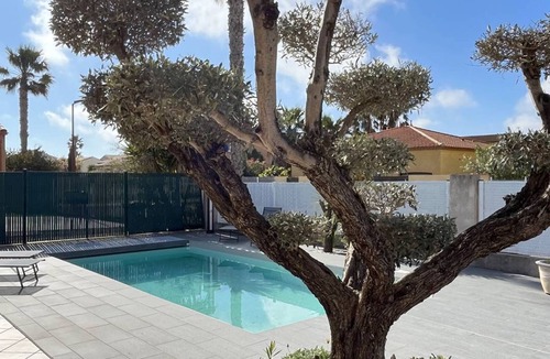Torreilles Villa | Villa with private pool and AC - 6 guests