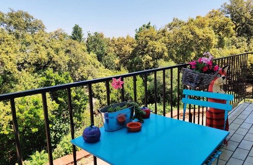 Torderes House | Villa with swimming pool among the cork oaks.