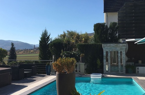 Wihr-au-Val Villa | Villa with views and pool.