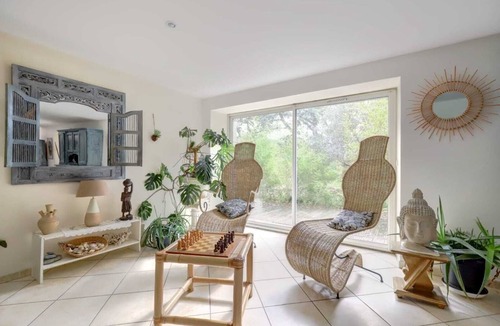 Vaudreuille Villa | Villa 'Zen Et Tropicale' with Mountain View, Shared Pool and Wi-Fi
