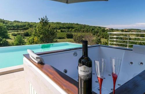 Rakotule Villa | Villa Zvonar near Motovun with large pool and whirlpool