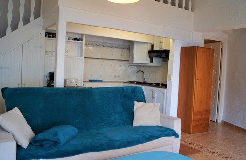 Lloret de Mar Villa | Villenpark Playa Arena KIWI loft with beautiful sea view