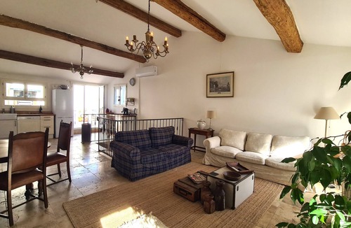 Pouzolles House | Vine Views Suntrap Terrace, Garden And Small Pool With Terrace