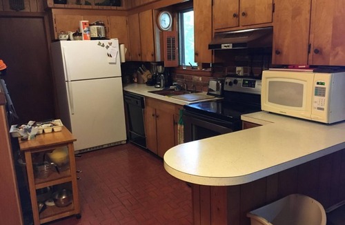 Lakeville House | Vintage 1950's Lakefront Cabin Private Dock, Sunrise Views & Pet Friendly