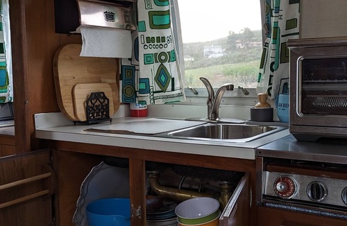 San Marcos House | Vintage Airstream Trailer in the Hills of San Marcos!