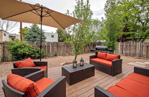 South Capitol House | Vintage Fireplace, Great Location, Fabulous Patio
