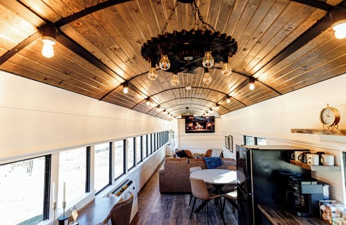 Long Lane Cabin | Vintage Luxury Railcar Retreat on 10 acres overlooking Pond