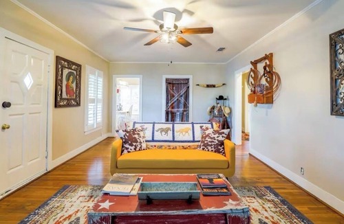 Weatherford House | Vintage Rodeo style home in historic Downtown Weatherford TX.