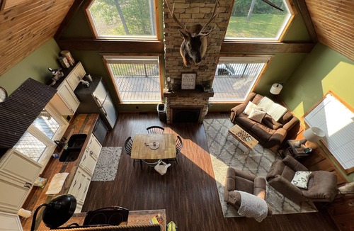 Pitman Cabin | Vista Getaway - Secluded country cabin, with wrap around porch and patio
