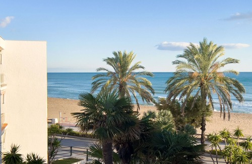 Comarruga Apartment | Vistas Espectaculares, Primera Línea Mar, Balcón, A/C