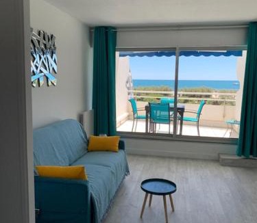 Le Couchant Apartment | Vittoria Immobilier-375-Vue mer- REGLEMENT SUR PLACE -Chèques Vacances acceptés