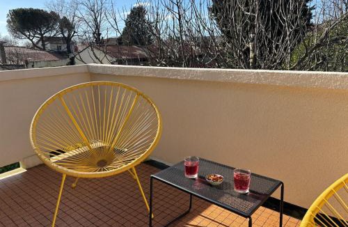 Trois Cocus - Borderouge - Croix-Daurade - Paleficat Apartment | Vols de nuit T3 lumineux terrasse 4 pers