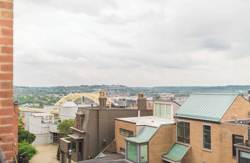 Mount Adams House | Voted best interior design property for monthly stays in Mt Adams Cincinnati