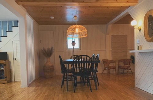 Sainte-Lucie-des-Laurentides Ski Chalet | Vrbo Property