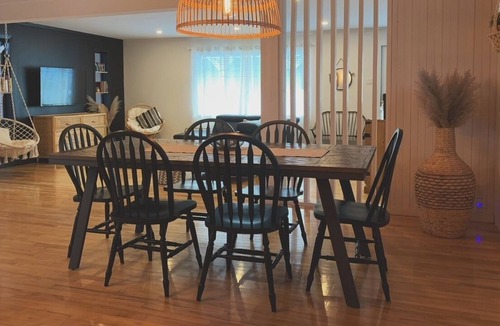 Sainte-Lucie-des-Laurentides Ski Chalet | Vrbo Property