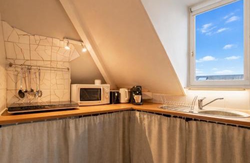 Rouen City Centre Apartment | Vue exceptionnelle cathédrale - hypercentre - 4 personnes