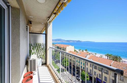La Californie Apartment | Vue mer & terrasse 5 pers, proche plage et centre