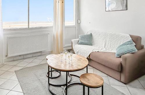 Malo-les-Bains Apartment | Vue panoramique sur la plage, grand T2