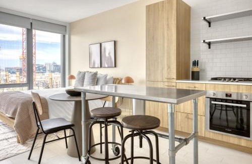 West Loop Apartment | W Loop Studio w Gym Coworking nr UIC CHI-752