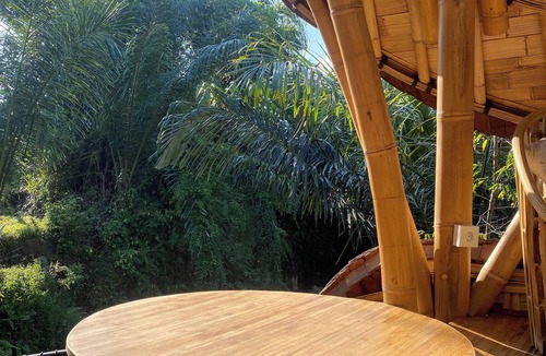 Singapadu Tengah Ski Chalet | Wahem Luanan- Eco Bamboo Home Ubud Bali, River View