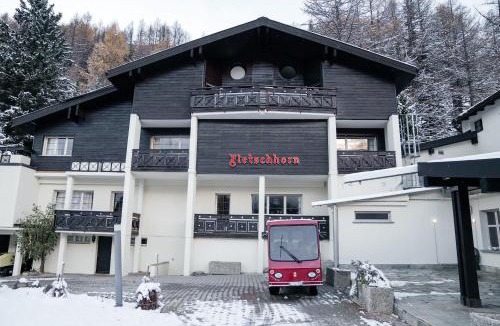 Saas-Balen Ski Chalet | Waldhotel Fletschhorn Private Whole Hotel in Saas-Fee 360 Alpine Views & Sauna