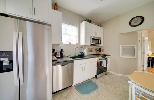 Near East Side Cottage | Walk to Alamodome! Pet-friendly Home w/Yard