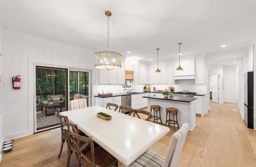 Douglas House | Walk to Beach, Coffee Shops! Hot tub & Game Room!