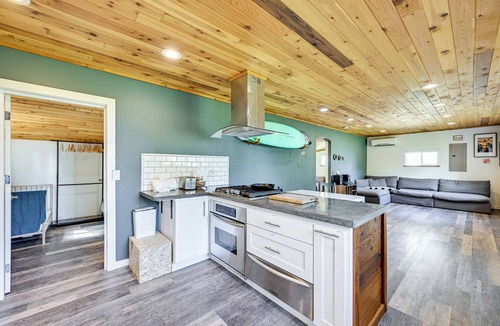 Neah Bay Cottage | Walk to Beach: Creek-front Sekiu Home w/Fire Pit!