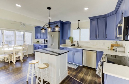 Croatan Beach House | Walk-to-Beach Home with Private Pool, Pet-Friendly