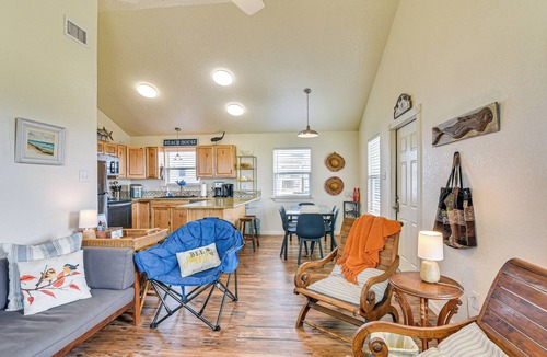 Surfside Beach House | Walk to Beach; Surfside Beach Home w/Deck