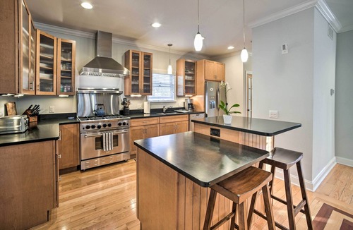 Saratoga Springs House | Walk to Belmont Stakes! Retreat w/Game Room & Gym