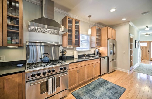 Saratoga Springs House | Walk to Belmont Stakes! Retreat w/Game Room & Gym