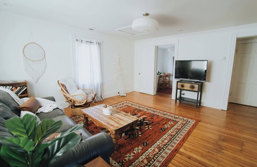Belmont Apartment | Walk to Downtown Mall, Rustic Bohemian Style