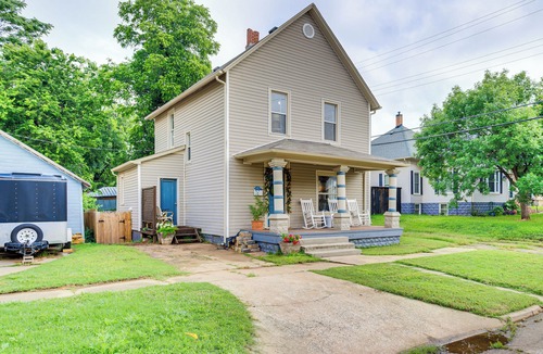 Guthrie Cottage | Walk to Downtown: Historic Guthrie Home on Mansur