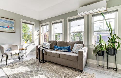 Charlevoix House | Walk to Dtwn: Charlevoix Condo w/Fireplace
