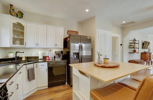 Montgomery House | Walk to Fishing Pond! Wooded Montgomery Retreat