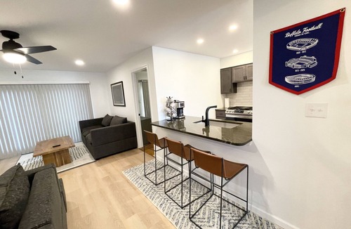 Orchard Park House | Walk to Highmark Stadium-Game Room-Front Deck -Big Lot