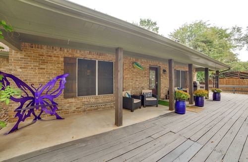 Athens House | Walk to Lake Athens! Updated Home w/Large Deck