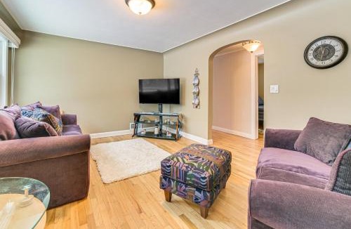 Rogers City House | Walk to Lake Huron Beaches: Home w/Fire Pit!