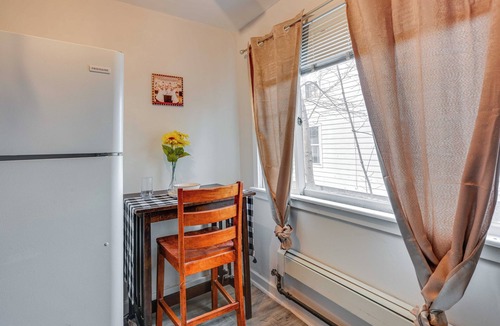 Saginaw Apartment | Walk to Old Town Saginaw! Charming Retreat w/Yard
