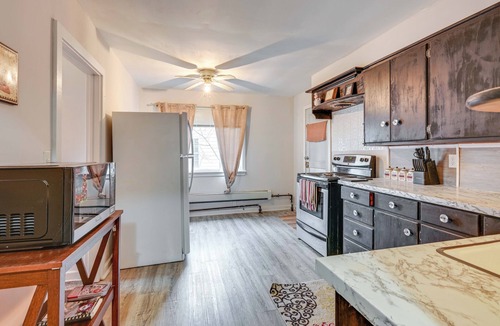 Saginaw Apartment | Walk to Old Town Saginaw! Charming Retreat w/Yard