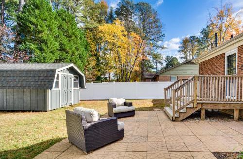 Cary House | Walk to Parks & Town Square: Cary Home w/Yard!