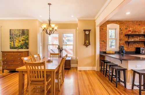 Whittier House | Walk to Pearl St from Luxury Historic Home w/Chef's Kitchen & Private Yard